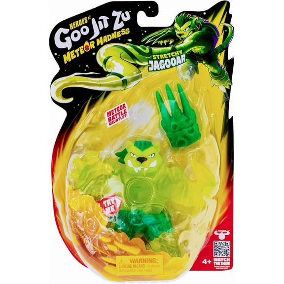 Heroes of Goo Jit Zu Meteor Madness Stretchy Jagooar Action Figure