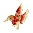 thumbnail image 1 of Ayyufe Fashion Bird Rhinestone Alloy Women's Brooch Pin Dress Sweater Clothes Ornament, 1 of 7