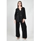 thumbnail image 1 of Conjunto de lino manga 3/4 Roman Fashion /Juvenil, 793 (Negro) negro EG, 1 of 5