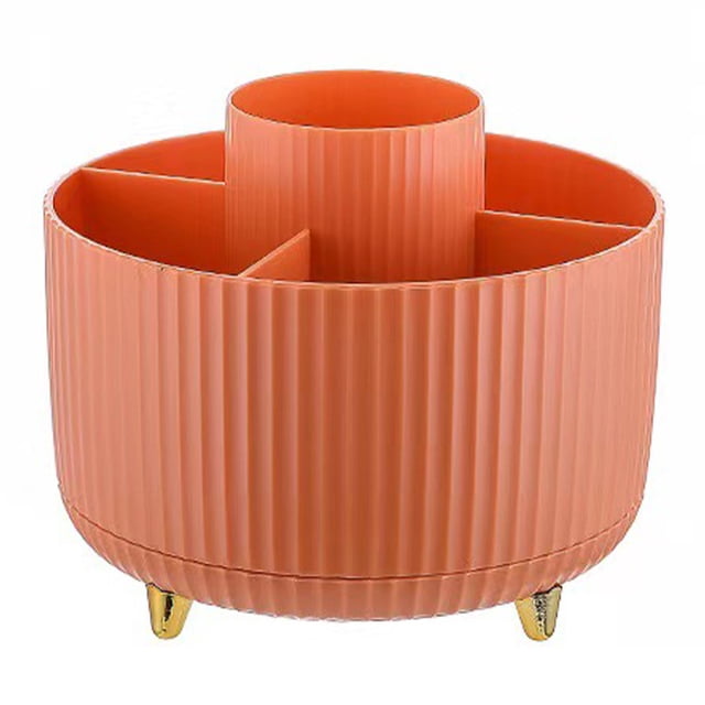 360 Degree Rotating Pencil Organizers, Desktop Pencil Storage Holder Space Saving Multi Functional Rotation For Offices
