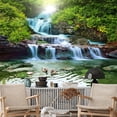 thumbnail image 2 of Wall Murals HD  Bamboo Forest Natural Landscape，Removable Large Photo Wallpaper(Self-Adhesive Wall Fabric No ) x, 2 of 6