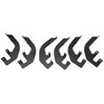 thumbnail image 5 of Ikon Motorsports Compatible with 15-22 Ford F150 Super Crew Cab 89inch OE Style Step Bar Running Board Black, 5 of 7