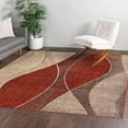 thumbnail image 4 of Rugs.com Equinox Collection Rug – 4' Square Multi Low Rug Perfect For Living Rooms, Kitchens, Entryways, 4 of 6