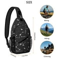 thumbnail image 5 of Fashion Vintage Travel Sling Backpack for Women, Parisian Style Crossbody Bag with Eiffel Tower Print, Ideal for Trips and Daily Commutes, 5 of 6