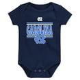 thumbnail image 3 of Newborn Carolina Blue North Carolina Tar Heels Sunday Comics 3-Pack Bodysuit Set, 3 of 4