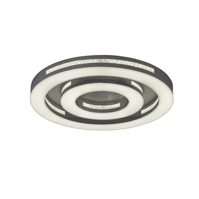Vaxcel International C0137 46W 18 Po Coronal LED Encastré Chrome&44; Acrylique