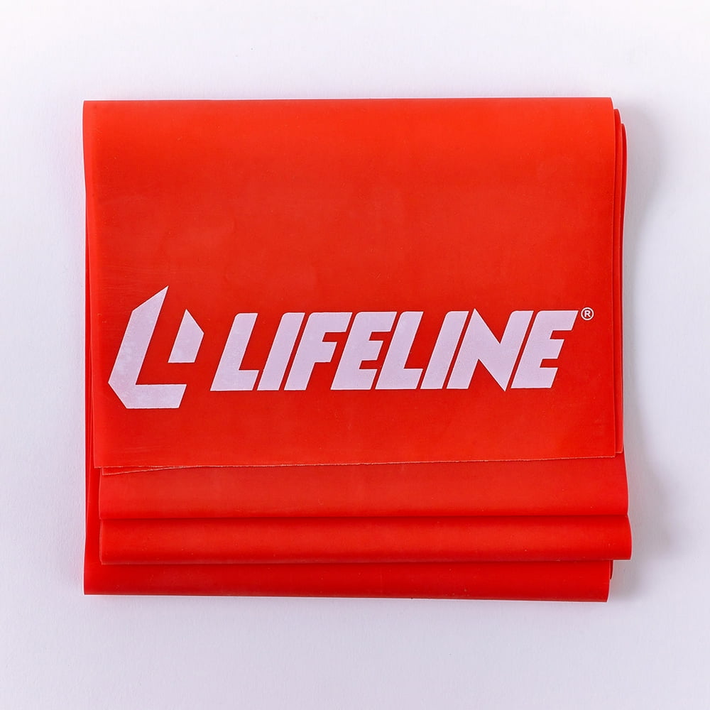 Lifeline Flat Resistance Band for Increased Muscle Strength, Balance