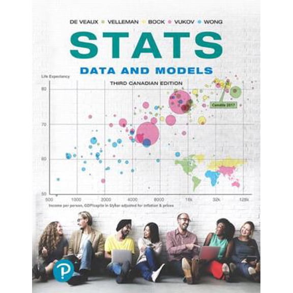 Pre-Owned Stats: Data and Models, Third Canadian Edition (Hardcover) 0134301056 9780134301051