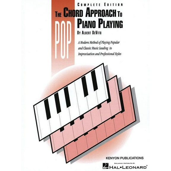 Chord Approach to Pop Piano Playing (Complete): Piano Technique (Paperback)