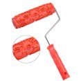 thumbnail image 3 of Uxcell Wood Pattern Painting Roller 7 inch Rubber Wood Grain Tool Embossed Paint Roller with Handle EG349T for Wall Decoration, 3 of 4