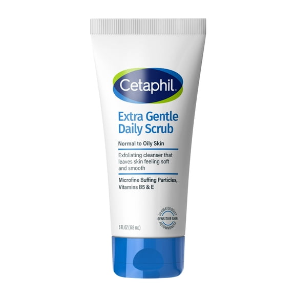 Cetaphil Extra Gentle Daily Face Scrub, 6 oz