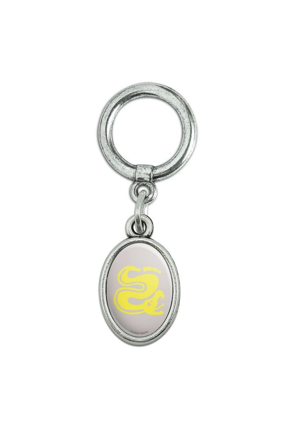 Hidden Temple Silver Snakes Shoe Sneaker Shoelace Oval Charm Jewelry