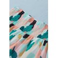 thumbnail image 3 of ABPHQTO Minifalda con volantes y cintura alta con estampado de lunares verdes para mujer, 3 of 5