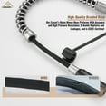 thumbnail image 4 of CASAINC Single Handle Kitchen Faucet with Pull Down Sprayer, Deck Mounted, Brushed Nickel, 4 of 4