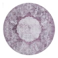 thumbnail image 3 of Unique Loom Yara Collection Area Rug - Nayer (6' Round Pink Ivory/Gray), 3 of 7
