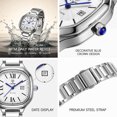 thumbnail image 6 of SKMEI Watches for Women Casual Vintage Waterproof Ladies Watch with Date Women's Wrist Watches gift, 6 of 7