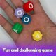 thumbnail image 2 of 26-27 Gaibosi New 5PCS Gonggi Korean Game Stone set Catching Toy Gonggi Squid Gong Gi Game Korean Gonggi Game Jack Stone Pebbles Set, 2 of 4