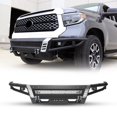 thumbnail image 2 of Modular Front Bumper+Side Wings For 2014-2021 Toyota Tundra w/2*D-Rings Shackles, 2 of 12