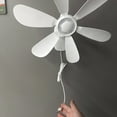 thumbnail image 3 of Remote Control 5V Wall Fan With 8H Timer 4 Speed Detachable Easy Installation, 3 of 16