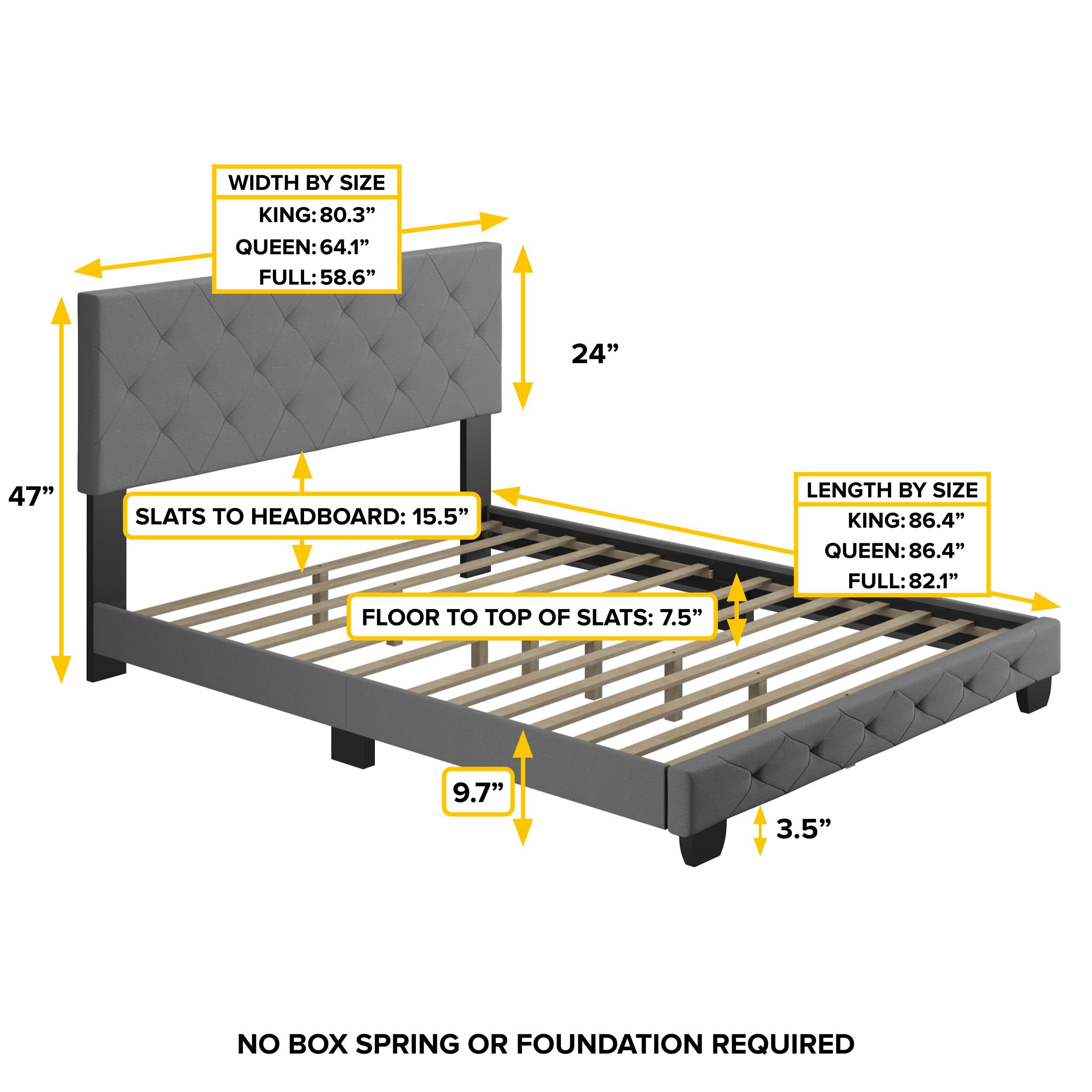 Premier Carina Linen Upholstered Platform Bed Frame Beige Queen In Indonesia 692704973 Premier Carina Linen Upholstered, Premier Platform Bed Frame King