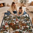 thumbnail image 5 of Christmas DIY Coloring Throw Blanket, Winter Holiday Decorative Soft Warm Cozy Blanket for Couch Sofa Bed, 5 of 5