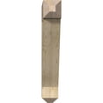 thumbnail image 2 of Ekena Millwork 6"W x 28"D x 36"H Traditional Craftsman Rough Sawn Bracket, Douglas Fir, 2 of 13
