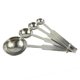 thumbnail image 1 of De Cucharas Medidoras de material acero Inoxidable De 4 Piezas Cucharita Utensilio De Cocina Plata Macarena Cuchara medidora de acero inoxidable, 1 of 6