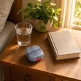 thumbnail image 5 of Pill Organizer 8 Compartment Double Layer Plastic Portable Small Case for Travel Daily Use, 5 of 6