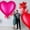 Red and Pink, variant on 4 Pcs 68.1 x 63 Inch Huge Heart Balloons Romantic Jumbo Large Heart Foil Balloons for Wedding Engagement Anniversary Valentines Day Party Decor Outdoor Indoor (Red)