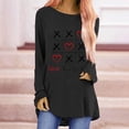 thumbnail image 2 of Sudadera de estilo étnico, sudaderas informales para el día de San Valentín para mujer, camisetas de manga larga para invierno y otoño, suéter acogedor, camisetas, blusa Fridja hkj66, 2 of 4