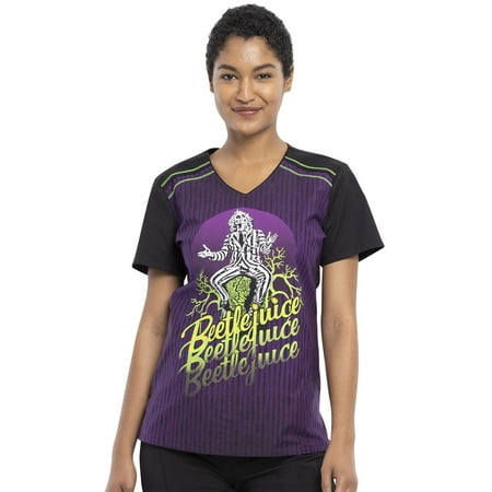 

Tooniforms Scrubs Top For Women V-Neck TF694