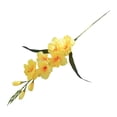 thumbnail image 3 of Gladiolos artificiales para bodas, rellenos para jarrones, centros de mesa DIY realistas. Amarillo, 3 of 9