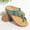 Green, variant on Women’S Sandals Clearance Flat Massage Flip Flops Women'S Sandals and Slippers Set Toe Women'S Sandals Flash Picks Gray 5.5