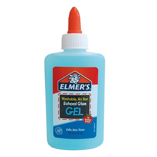 Elmers Liquid Gel School Glue, Washable, 4 Ounces, 1 Count (Pack of 2