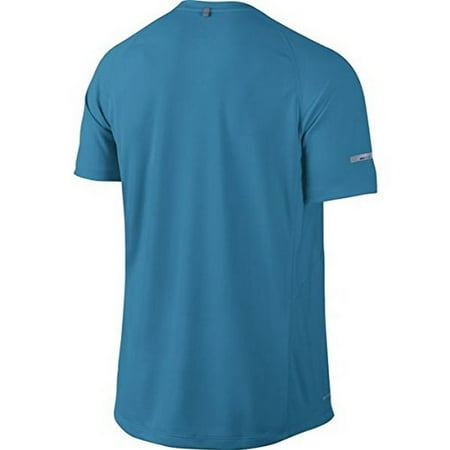 - Nike Mens Dri-Fit Miler Running Singlet Tank Laquer Blue X-Large 519694-413