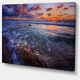 thumbnail image 2 of Ciel Nuageux et Vagues Orageuses - Impression sur Toile, 2 of 4