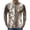 Camel, variant on Oak Leaf Camo Quarter Zip Pullover for Men, Long Sleeve Moisture Wicking Hunting Fishing Jersey - Lightweight Quick Dry Outdoor Athletic Base Layer Top Coffee M