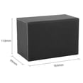 thumbnail image 4 of Caja de almacenamiento para tarjetas de juego, duradera, con buena protección, para cartas coleccionables deportivas. Negro, 4 of 9