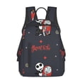 thumbnail image 1 of Goofa The Nightmare Before Christmas Pattern School Backpack for Students – Tear-resistant Bag Spacious, Comfortable, and Stylish Backpack with Multiple Pockets, 1 of 7