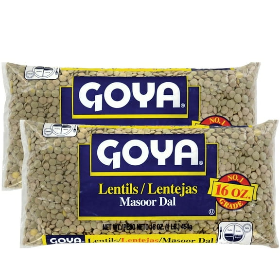 Goya Foods Lentils, 16 Ounce (Pack of 2)