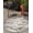 Charcoal, variant on Unique Loom Outdoor Modern Collection Area Rug - Cartago (2' x 6' Runner Gray/Ivory)
