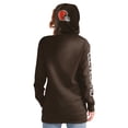 thumbnail image 2 of Women's G-III 4Her by Carl Banks Brown Cleveland Browns Extra Inning Pullover Hoodie, 2 of 2