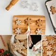 thumbnail image 4 of Kripyery 16Pcs/Set Christmas Cookie Cutter Santa Claus Reindeer Snowman Tree Food Grade Stainless Steel Press DIY Biscuit Maker Mold Kit Kitchen Baking Tools, 4 of 7