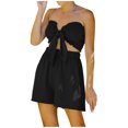 thumbnail image 1 of Moda mujer verano chaleco sin espalda Camis vendaje pantalón traje conjunto sin mangas Starapless Sexy conjuntos Fridja  fhjkhfk457873, 1 of 9