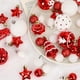 thumbnail image 5 of Juego de 42 Adornos Navideños para Árbol de Navidad, Bolas Decorativas Rojas y Blancas de 6 Cm, Ideal para Fiestas Navideñas y Decoración Del Hogar., 5 of 7