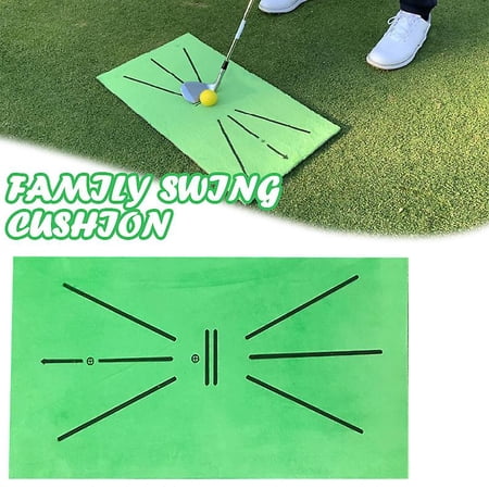 Golf Training Mat Soft Foam Swinging Practice Hitting Mini Ground Rug