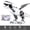 Style C, variant on RC Robot Dinosaur Intelligent Interactive Smart Toy Electronic Remote Controller Robot Walking Spray with LIght Mode Toys