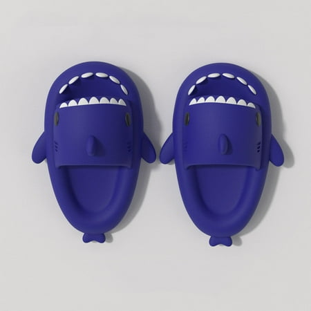 

Shark Children s Sandals Slippers Summer Thick Bottom 2nd Generation Shark EVA Slippers Child Non-Slip Soft Bottom Baby Sandals