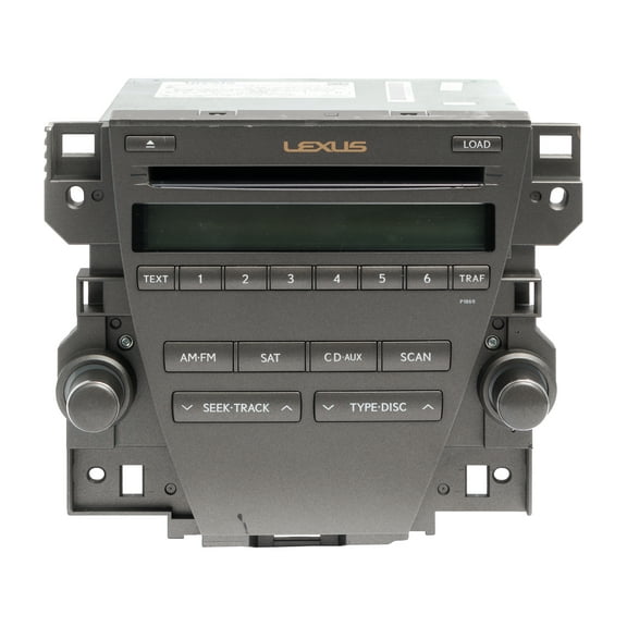 Restored 2010-12 Lexus ES350 AM FM Radio Satellite 6 Disc CD Player 86120-33E40 Opt P1869 (Refurbished)
