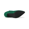 thumbnail image 5 of BLISSFUL STEP Women's Pointy Toe Zipper Stiletto Heeled Ankle Booties, 5 of 7